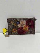 Mary Frances Floral Fabric Shoulder Bag with 3D Rose & Daisy Appliqués — listing 6