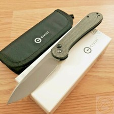 CIVIVI Elementum Slip Joint Folding Knife, Black G10 Handle, listing 4
