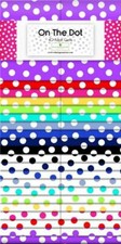 Wilmington Prints "On The Dot" 40 Karat Gems - 40 pc 2.5" x 44" Jelly Roll Strip Bundle