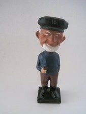 Ship Captain Bobblehead Figurine on Life Ring Base with Binoculars — listing 4