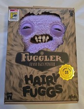 Zuru Fuggler Hairy Fuggs Squidge 9" Purple Plush - Funny Ugly Monster — listing 2