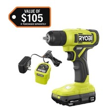 Ryobi 18V ONE+ Cordless Drill/Driver (Tool Only, No Battery)