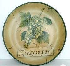 TamSan Designs Hand-Painted Decorative Plate, 'Renaissance' Lemon Motif — listing 4