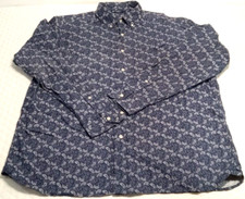Cremieux Men's Paisley Print Long Sleeve Button-Down Shirt XL — listing 4