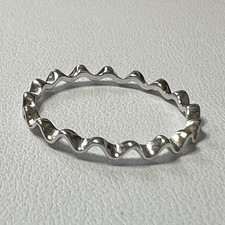 Sterling Silver Marquise-Cut CZ Bypass Ring — listing 6