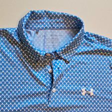 Under Armour The Playoff Polo Men's Golf Shirt, Color-Block, Size XXL — listing 6