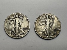 1943 Walking Liberty Half Dollar 90% Silver US Coin — listing 5
