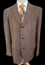 Stanley Blacker Men's Tan/Camel Sport Coat Blazer with Gold Buttons — listing 6