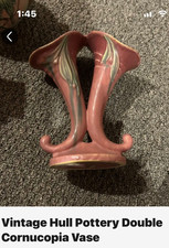 Roseville Pottery Velmoss II 9 Inch Vase with Leaf Design — listing 4