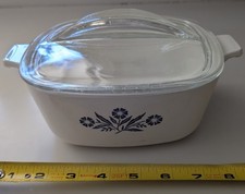 Vintage Corning Ware Cornflower Blue P-55-B 1 Qt. Measuring Batter Bowl — listing 6