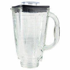 Clear Glass Replacement Blender Jar/Pitcher with Handle and Spout — listing 5