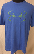 Under Armour Fish Graphic T-Shirt Men's XL Light Blue — listing 4