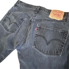 Vintage Levi's Denim Jeans, Light Wash, Size 32x29 — listing 4