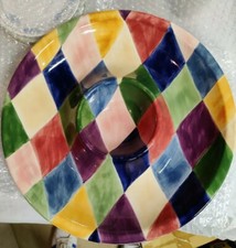 Tabletops Unlimited Carnival Hand-Painted Large Pasta Serving Bowl — listing 2