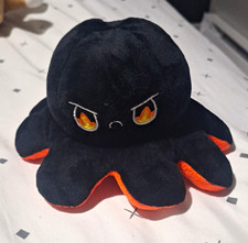 Reversible Octopus Plush (Blue/Light Blue Mood Flip) — listing 6