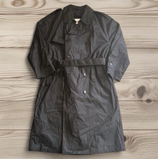 London Fog Double-Breasted Trench Coat, Olive/Taupe — listing 6