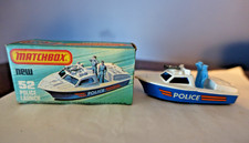 Matchbox Superfast No. 52 Police Launch Boat — listing 2