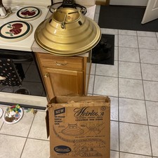 Vintage 1950s Spincraft "Gold-Lite" Electric Christmas Tree Stand with Original Box — listing 4