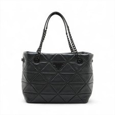 Prada Spectrum Padded Nappa Leather Tote Bag in Cherry Red — listing 2