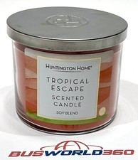 Huntington Home Pine Cones & Plaid Soy Blend Scented Candle, 3-Wick Jar — listing 3