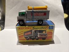 Matchbox Superfast No. 11 Scaffolding Truck 'Builders Supply Company' — listing 5