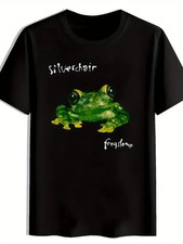 Black Cotton Crew-Neck Short-Sleeve T-Shirt — listing 5