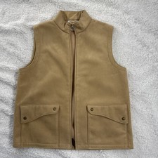 Talbots Brown Open-Front Suede Vest — listing 2