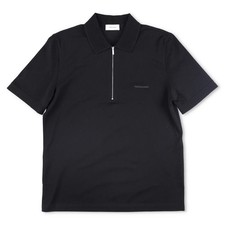 Salvatore Ferragamo Men's Short Sleeve Piqué Polo Shirt, Gancini Logo, Size L — listing 4