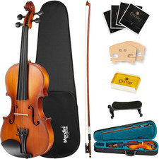 Decorative Carved Full-Size 4/4 Violin with Leaf-Motif Relief Carving and Inlaid Chinrest — listing 6