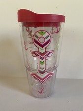 Tervis 24oz Double-Walled Insulated Tumbler with Nautical Rope & Navy Stripe Design — listing 3