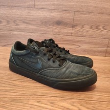 Nike SB Charge Canvas Skate Shoes - Triple Black — listing 5
