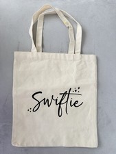 Taylor Swift Fan Canvas Tote Bag "I Am Proud To Be A Swiftie" (Novelty Merch, New in Package) — listing 3