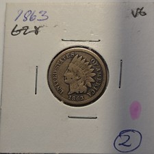 1863 Indian Head Cent (Copper-Nickel) — listing 4