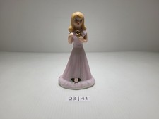 Enesco Growing Up Birthday Girls Age 14 Porcelain Figurine (Brunette) — listing 2