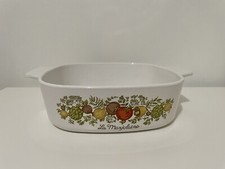 Vintage CorningWare Spice of Life A-10-B 2 Quart Casserole Dishes (La Marjolaine & Le Romarin) — listing 6