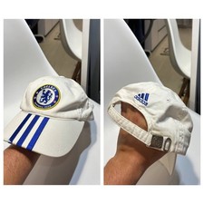 Adidas Chelsea Football Club Embroidered Flex-Fit Cap, Navy Blue — listing 2