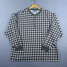 Cambridge Classics Men's Green Henley Sweater/Knit Top, Size XL — listing 6