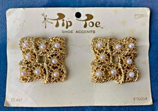 Tip Toe Vintage Decorative Shoe Clips Pair — listing 6