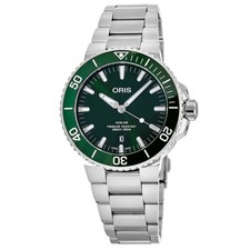 Oris Aquis Date 43mm Automatic Green Dial Diver's Watch, Ref. 01 733 7730 4137-07 — listing 6