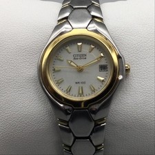 Citizen Eco-Drive Ladies' Two-Tone Day-Date Wristwatch — listing 6