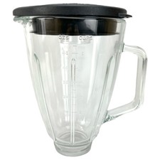 Clear Glass Replacement Blender Jar/Pitcher with Handle and Spout — listing 2