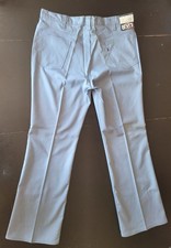 Vintage 1970s Levi's Bell Bottom Flare Jeans, Light Wash, Distressed Hem — listing 6