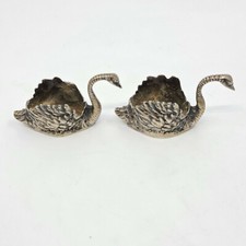 Continental 800 Silver Figural Swan Open Salt Cellar — listing 6