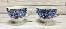 Liberty Blue Staffordshire Paul Revere Teacup Made in England — listing 5