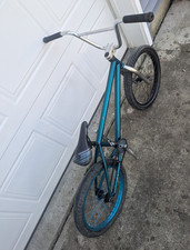 Kink BMX Freestyle Bike, 20-inch, White Frame with Pink/Tan Tires Kink Curb — listing 5