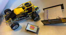 Die-Cast Winged Sprint Car #32 Race Car Model with Top Wing — listing 6