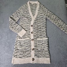 Altar'd State Cream Textured Knit Button-Front Cardigan — listing 3