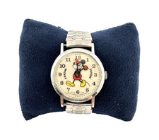 Bradley Time Mickey Mouse Quartz Fashion Watch, White Band, New on Card — listing 5