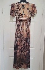 Sam & Max Floral Halter Maxi Dress, Size XL — listing 6