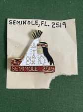 Vintage BPOE Elks Lodge "Elks Lady" Gold-Tone Lapel Pin — listing 5